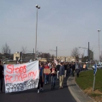 Manifestation des STAPS le 17 mars 2004 photo n8 